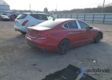 2019 Genesis G70 2.0T Advanced из США, поврежденный, VIN KMTG44LA5KU017923